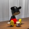 Cute Mickey Mouse Resin Candle Warmer Electric Light Bulb with Preset Timer