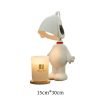 Cute Snoopy Resin Electric Dimmable and Timing Light Bulb Candle Melting Lamp