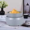 Dark Blue Ceramic Electric Hot Plate Heating Warmer for Scented Candle Wax
