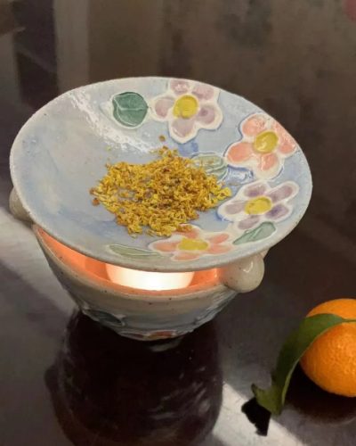 I’ve been wanting a unique incense burner and this one caught my eye