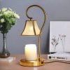 Luxurious Glass and Iron Electric Dimmable Light Bulb Candle Light Wax Warmer