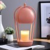 Metal Electric Balloon Aurora Lantern Candle Warmer Wax Melting Lighting Lamp with Timer and Dimmer