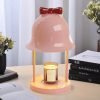 Modern Cute Colorful Iron Dimmable Electric Aurora Lanterns Candle Warmer Table Lamps
