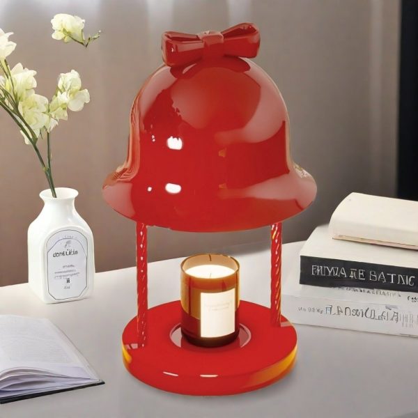 Modern Cute Colorful Iron Dimmable Electric Aurora Lanterns Candle Warmer Table Lamps