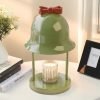Modern Cute Colorful Iron Dimmable Electric Aurora Lanterns Candle Warmer Table Lamps