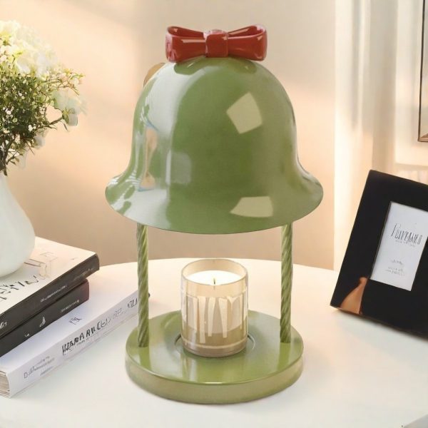 Modern Cute Colorful Iron Dimmable Electric Aurora Lanterns Candle Warmer Table Lamps