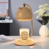 Modern Metal Table Light Electric Dimmable Wax Candle Melting Lamp with Timer