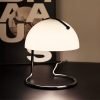 Modern Night Table Glass and Metal Electric Dimmable Candle Melting Lamp Warmer with Timer