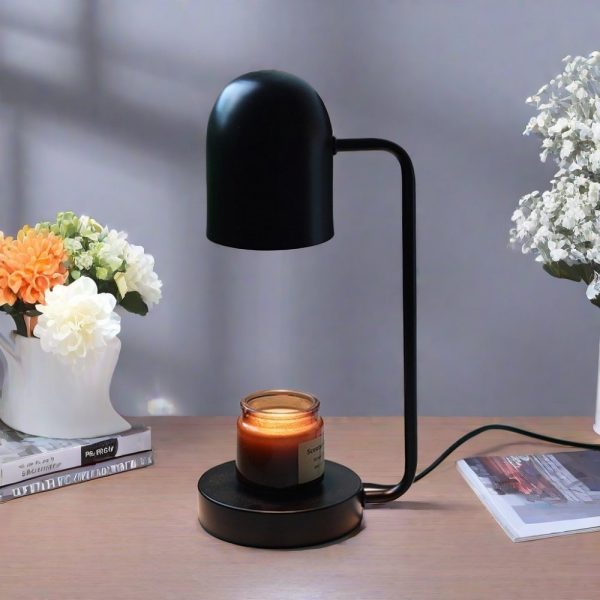 Modern Simple Metal Timing Dimming Electric Candle Warming Aromatherapy Lamps
