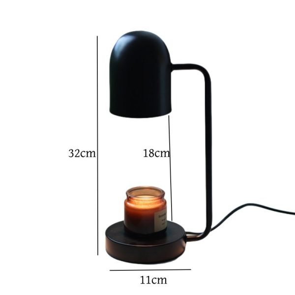 Modern Simple Metal Timing Dimming Electric Candle Warming Aromatherapy Lamps