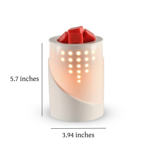 Modern Simple White Ceramic Electric Fragrance Wax Candle Melting Warmer