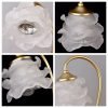 Unique Flower Metal Glass Electric Candle Warming Lamp with Preset Timer