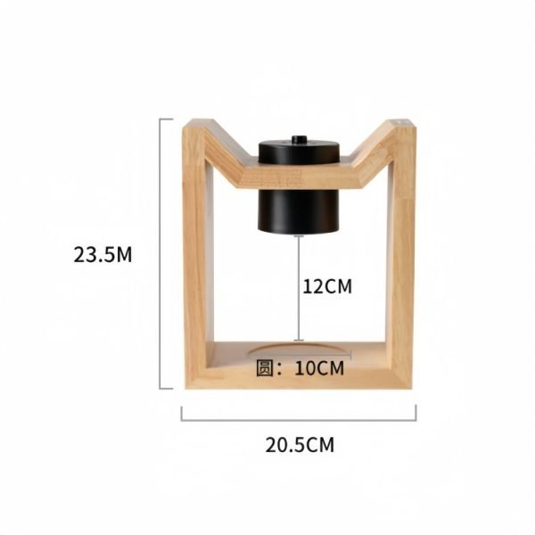 Unique M Shaped Electric Wood Candle Wax Warmer Lantern with Timer and Dimmer