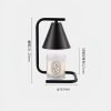 Unique Metal Electric Light Bulb Candle Warmer Table Aromatherapy Lamps