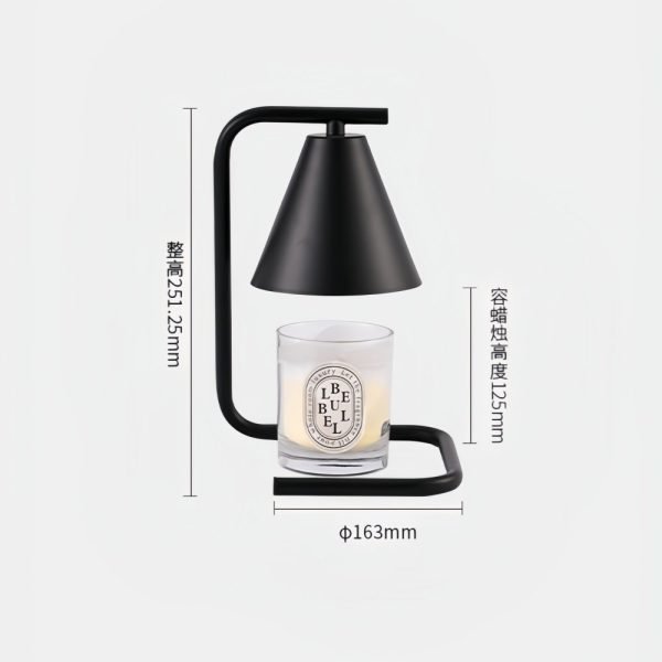 Unique Metal Electric Light Bulb Candle Warmer Table Aromatherapy Lamps