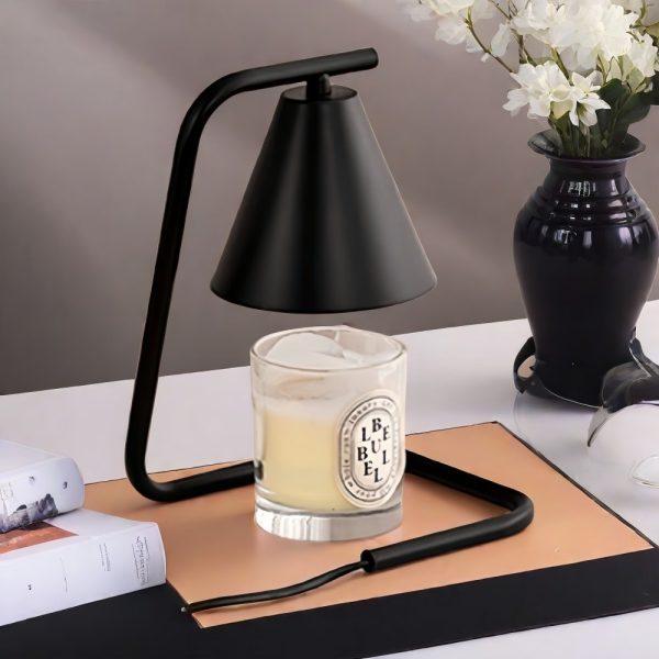 Unique Metal Electric Light Bulb Candle Warmer Table Aromatherapy Lamps