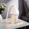 Unique Metal Electric Light Bulb Candle Warmer Table Aromatherapy Lamps