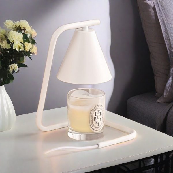 Unique Metal Electric Light Bulb Candle Warmer Table Aromatherapy Lamps