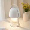 Unique Portable Iron Timing Dimming Electric Wax Candle Melting Lantern