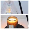 Vintage Adjustable Glass Electric Light Bulb Candle Warmer Heat Lamp with Preset Timer