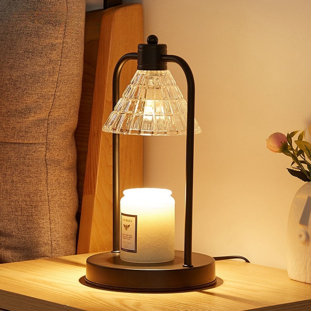 Vintage Metal Glass Electric Dimmable Lantern Candle Warmer for Jar Candles Vintage Metal Glass Electric Dimmable Lantern Candle Warmer for Jar Candles