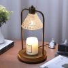 Vintage Metal Glass Electric Dimmable Lantern Candle Warmer for Jar Candles