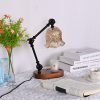Vintage Rose Flower Light Dimmable Glass Candle Lamp Warmer with Preset Timer