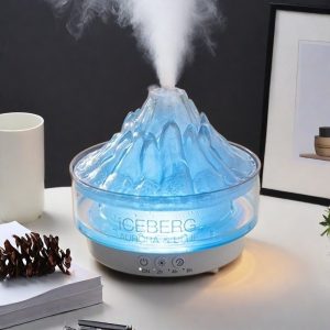 Beautiful Iceberg Shaped Electric USB LED Light Home Essential Oil Air Humidifier Diffuser
