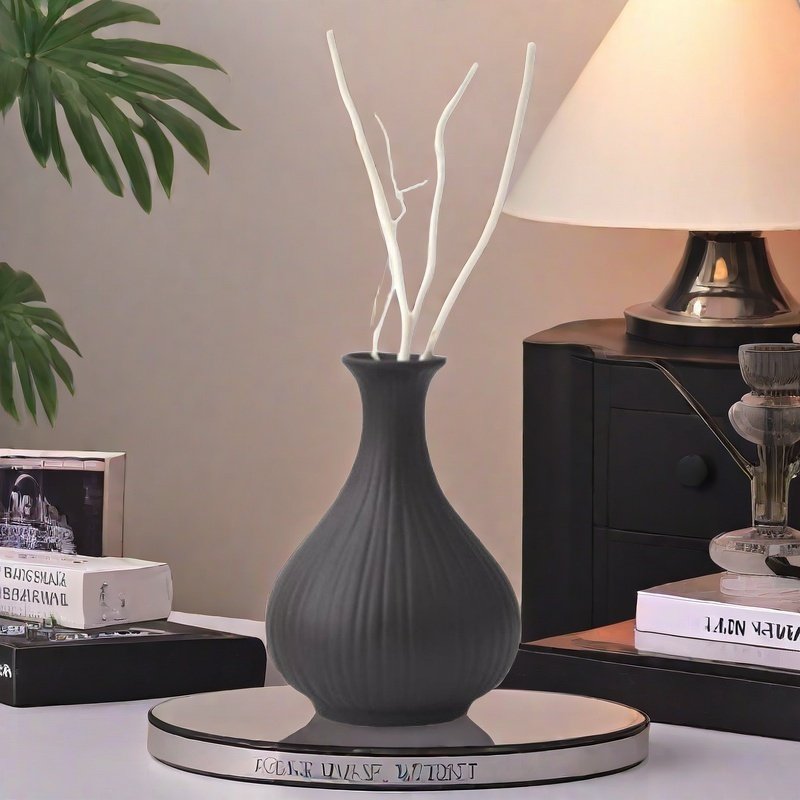 Beautiful Vintage Ceramic Vase Wood Pure Essential Oil Diffuser Beautiful Vintage Ceramic Vase Wood Pure Essential Oil Diffuser