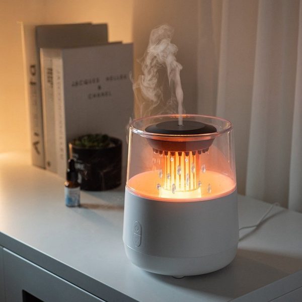 Best Electric Raindrop Quiet Ultrasonic Fragrance Essential Oils Diffuser and Humidifier