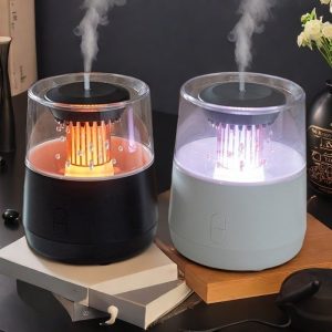 Best Electric Raindrop Quiet Ultrasonic Fragrance Essential Oils Diffuser and Humidifier