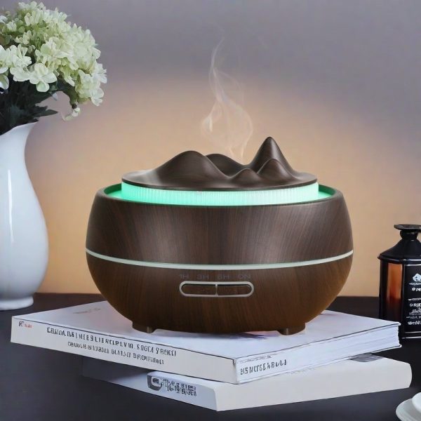 Best Home Desktop Colorful Lighting Quiet Ultrasonic Humidifier Diffuser for Essential Oil