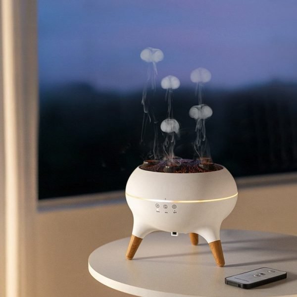Best Jellyfish Remote Control Plug In Aroma Essential Oils Diffuser and Humidifier with Timer