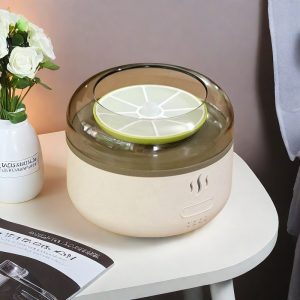 Best Lemon Theme Electric Night Light Ultrasonic Home Essential Oil Diffuser Humidifier with Timer