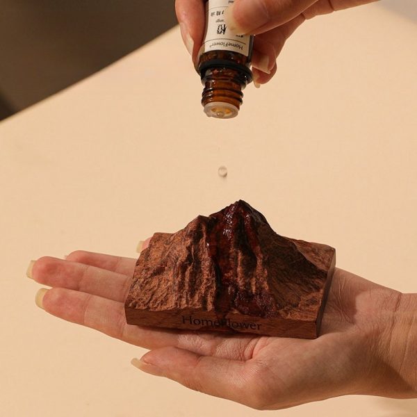 Best Mountain Shaped Living Wood Essential Oil Diffusers for Living Room