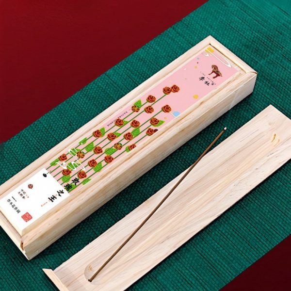 Best Nature Aromatherapy Rose Fragrance Incense with Sticks Box