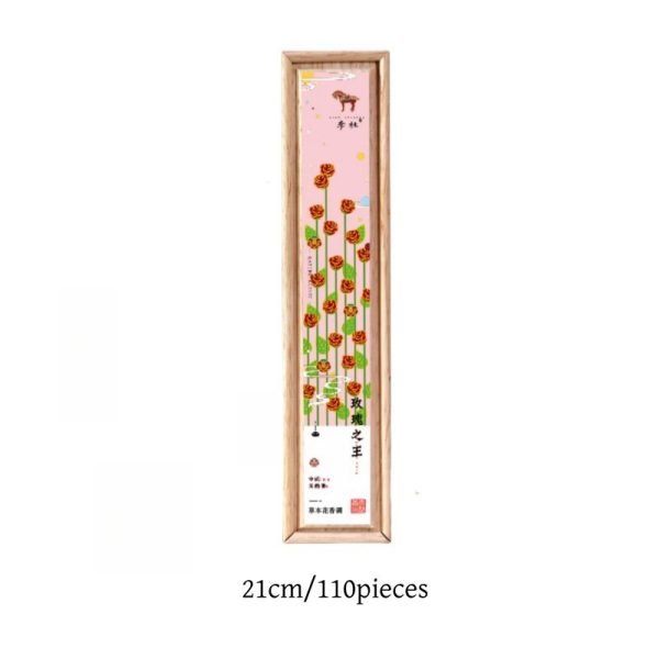 Best Nature Aromatherapy Rose Fragrance Incense with Sticks Box