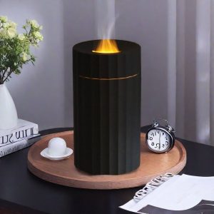 Best Portable Electric Ultrasonic Led Light Flame Essential Oil Car Diffuser and Humidifier