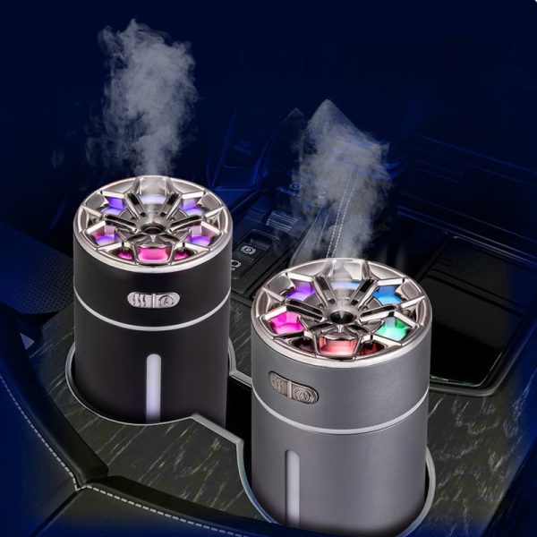 Best Portable Wireless Battery Operated Colorful Light Car Diffuser and Humidifier for Essential Oils