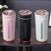 Best Portable Wireless Battery Operated Colorful Light Car Diffuser and Humidifier for Essential Oils