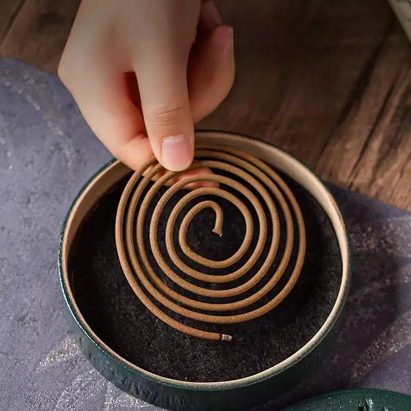 Best Smelling Organic Mugwort Scented Coiled Incense Gift Box Best Smelling Organic Mugwort Scented Coiled Incense Gift Box