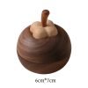 Best Unique Mangosteen Shaped Wooden Aromatherapy Diffuser for Essential Oils