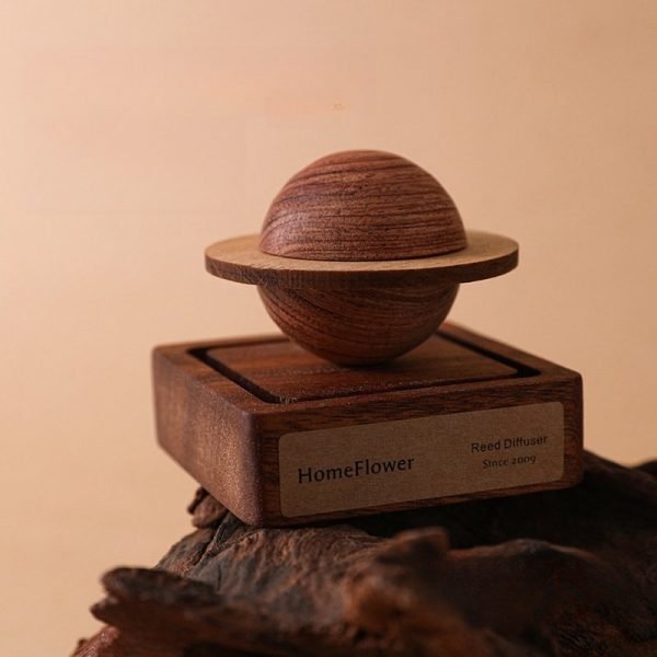 Best Unique Mars Shaped Living Room Wood Aroma Essential Oil Diffuser