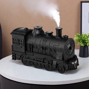 Best Unique Train Shaped Wireless Electric Ultrasonic Air Humidifier Aroma Essential Oils Diffuser for Home