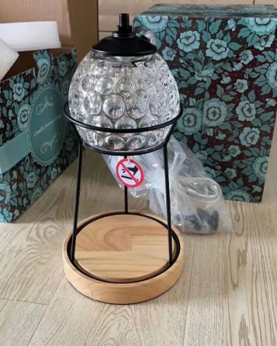 Bought this vintage style candle warmer for my mom and she absolutely loves it