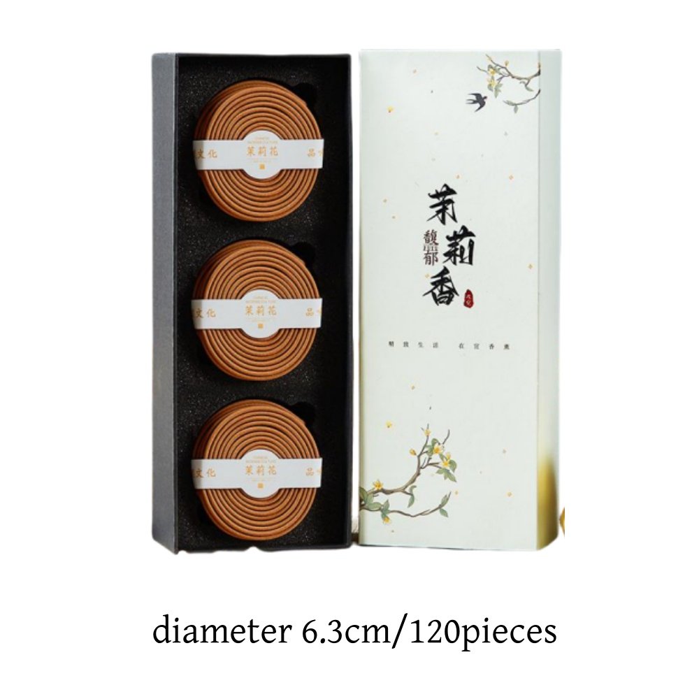 Chinese Traditional Natural Jasmine Fragrant Coiled Incense for Home Chinese Traditional Natural Jasmine Fragrant Coiled Incense for Home