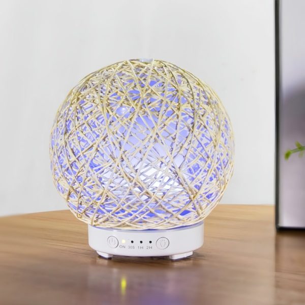 Creative Colorful Night Light Plug In Humidifiers and Aromatherapy Essential Oils Diffusers