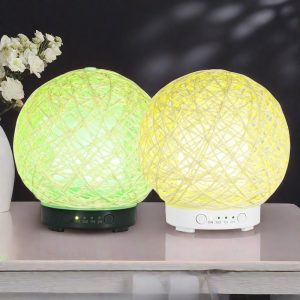 Creative Colorful Night Light Plug In Humidifiers and Aromatherapy Essential Oils Diffusers