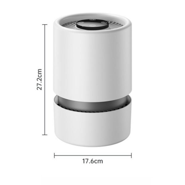 Electric HEPA Filter Air Purifier Home Quiet Aromatherapy Pad Essential Oil Diffuser