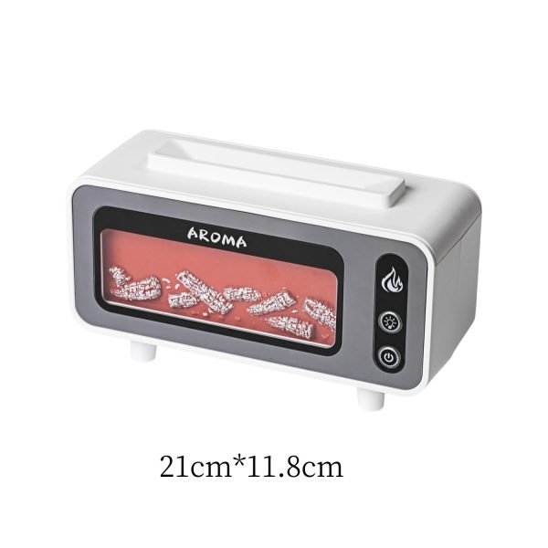 Ultrasonic Atomisation Simulation Flame Electric Essential Oil Diffusers and Humidifiers